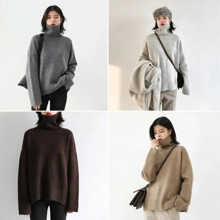 Aubrey dames trui – warme wintertrui met elegante pasvorm en stijlvol design