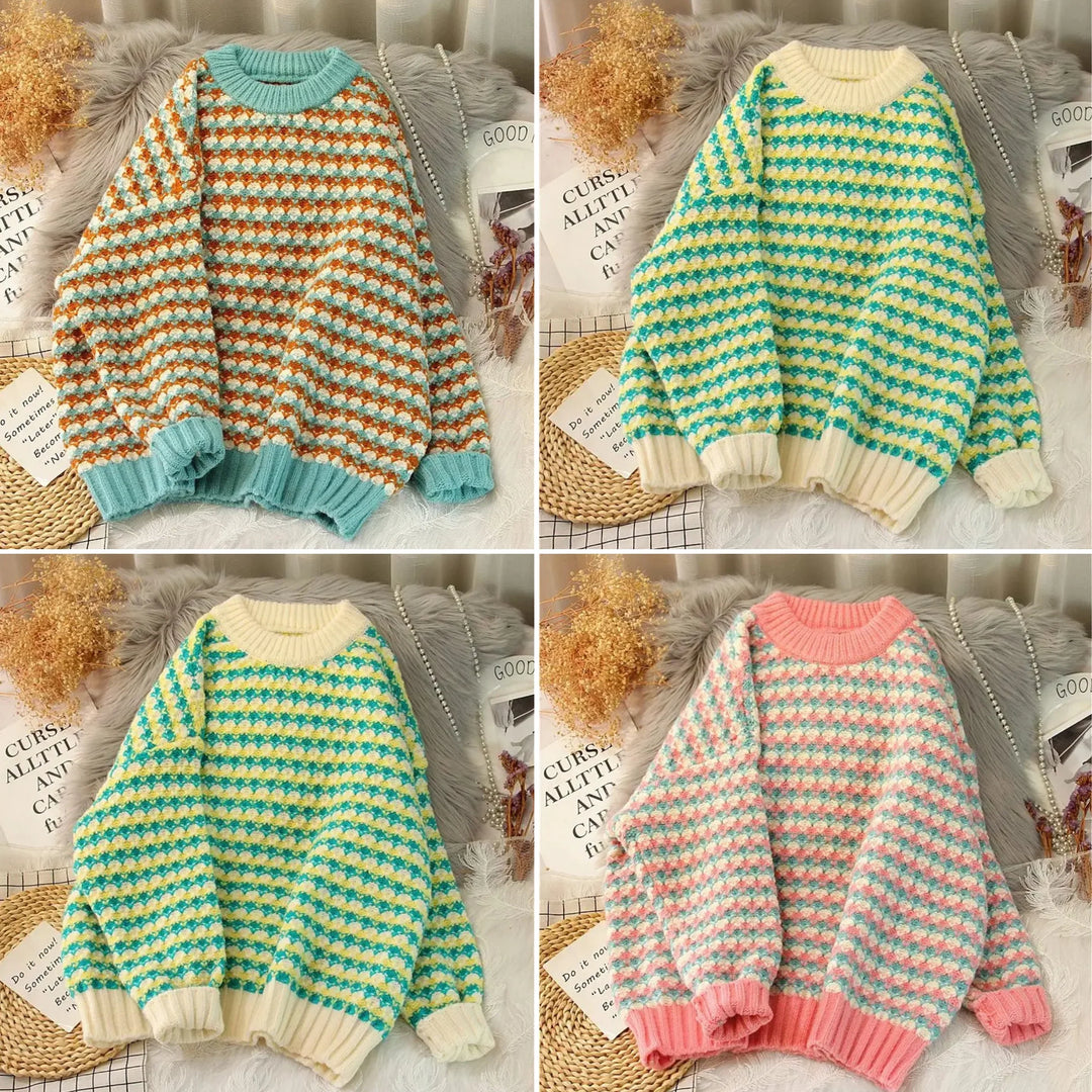 Gracelyn Gebreide Damestrui – Warme Wintertrui met Elegante Pasvorm