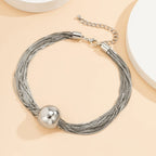 Amélisse | Collier Multicouches Doré Raffiné