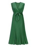 Alméra | Robe Longue Fluide à Col V