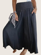 Léonie | Jean Large Taille Haute