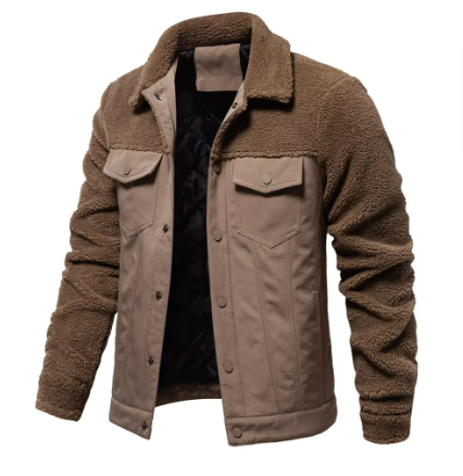 Corvin Winterjas – Herenjas met Sherpa-bekleding en Robuust Design