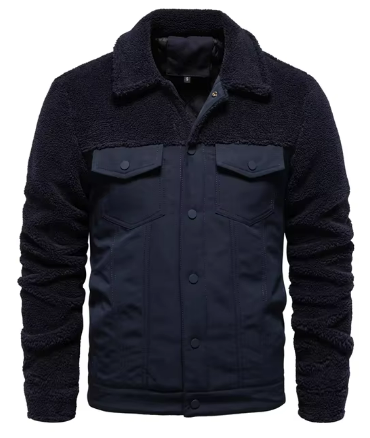 Corvin Winterjas – Herenjas met Sherpa-bekleding en Robuust Design