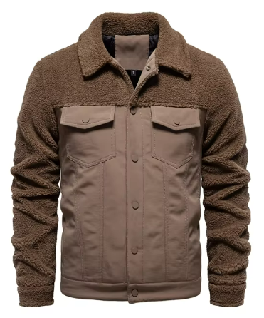Corvin Winterjas – Herenjas met Sherpa-bekleding en Robuust Design