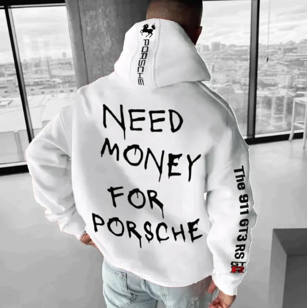 Hiram Hoodie – Stoere Autoliefhebbers Hoodie met Uniek Design