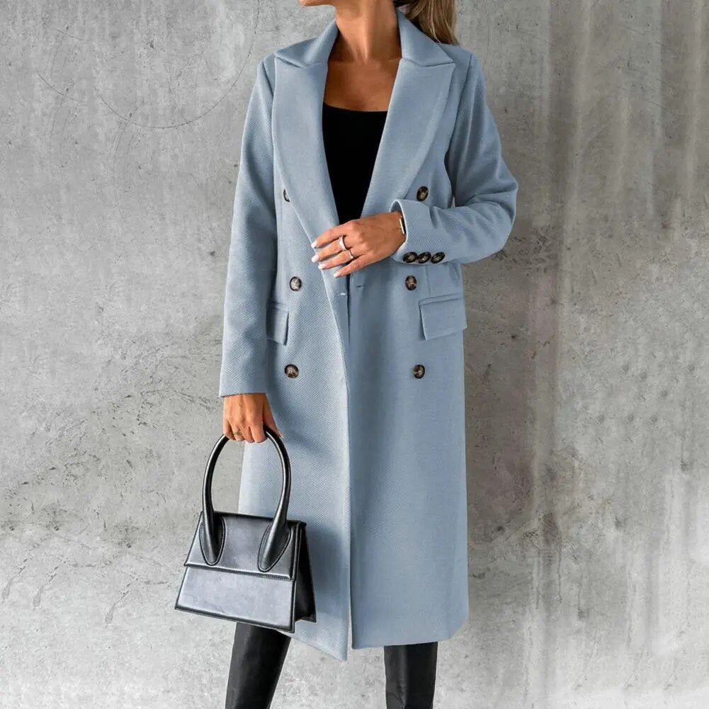 Marlène | Manteau Réversible Élégant