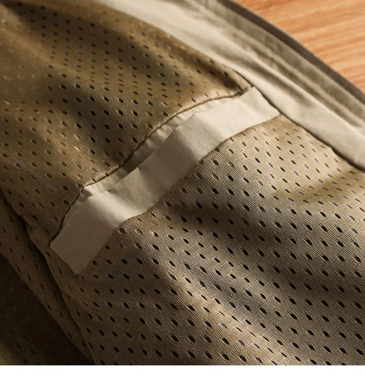 Justin outdoor windbreaker voor heren – lichtgewicht zomerjack met waterafstotende stof en verstelbare pasvorm