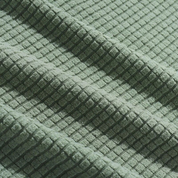 Aarne lente/zomer poloshirt voor heren – met dubbele knopen en palmboomdetail