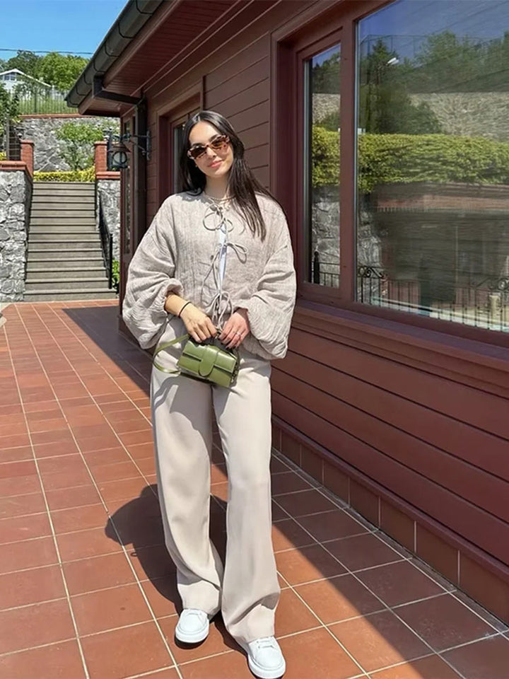 Sheena Trui – stijlvolle damestrui voor herfst en winter met flatterende pasvorm