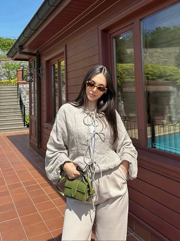 Sheena Trui – stijlvolle damestrui voor herfst en winter met flatterende pasvorm