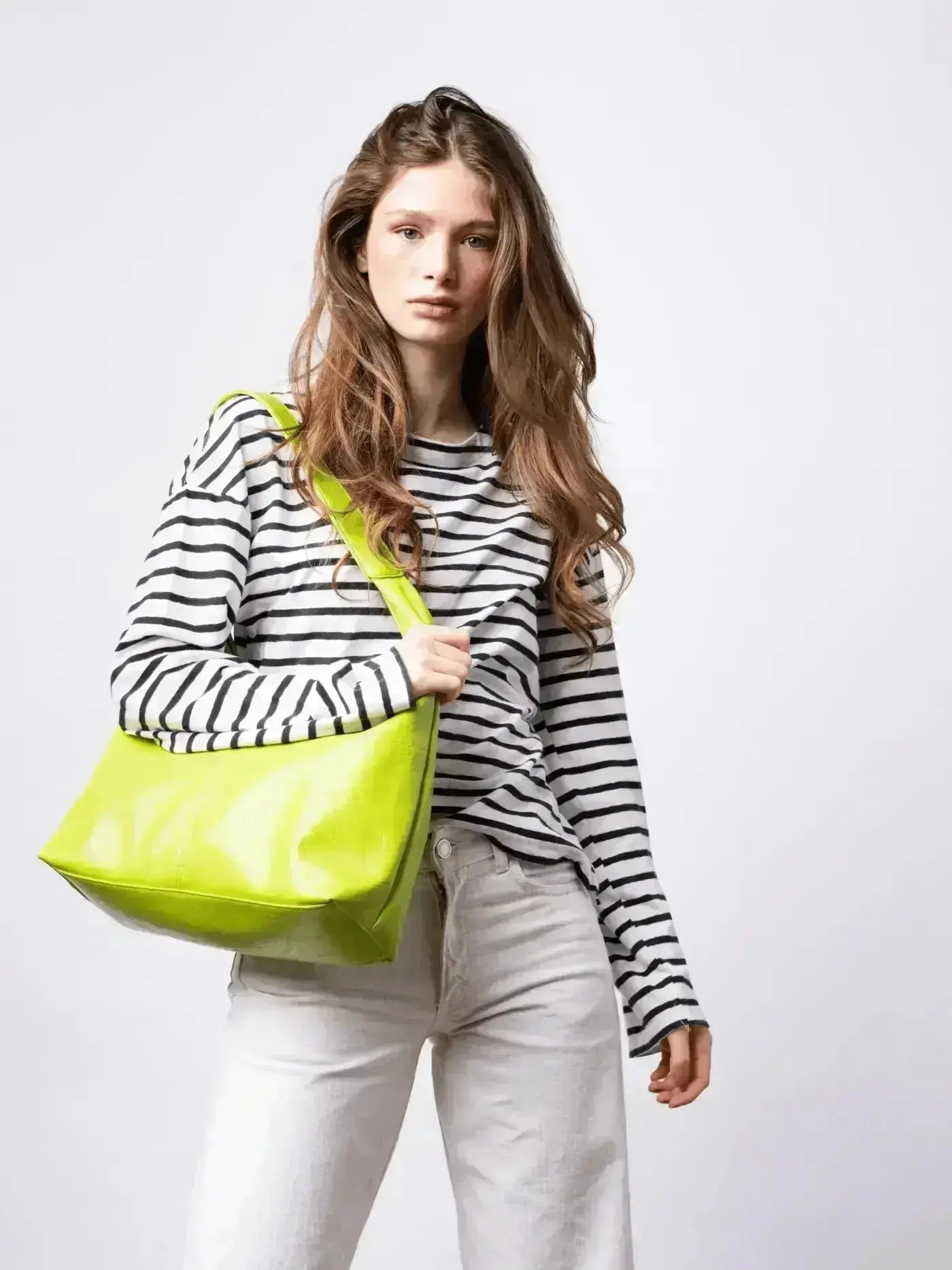 Camille | Sac cabas en cuir effet vieilli