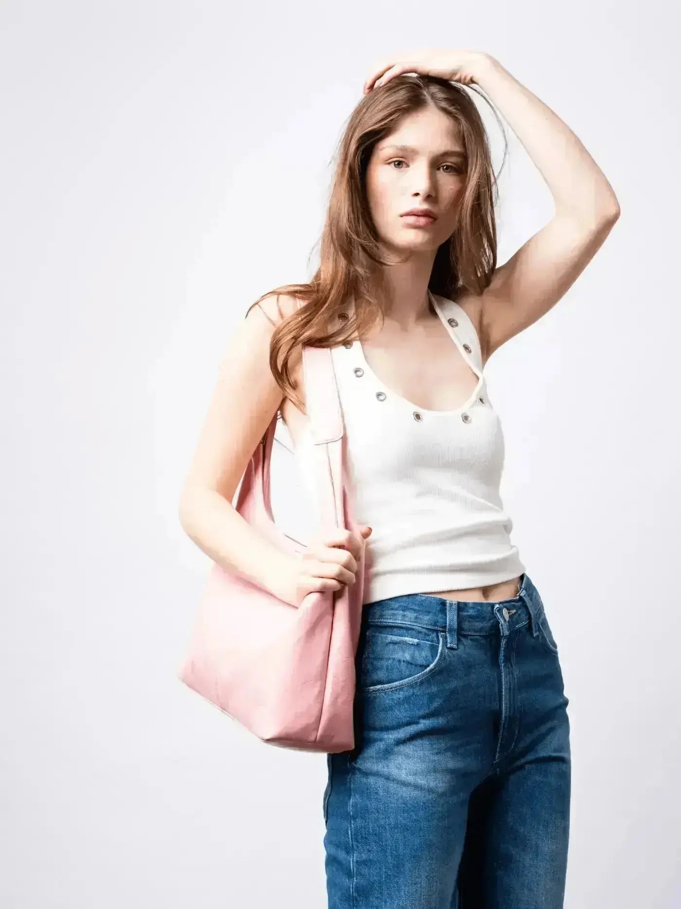 Camille | Sac cabas en cuir effet vieilli