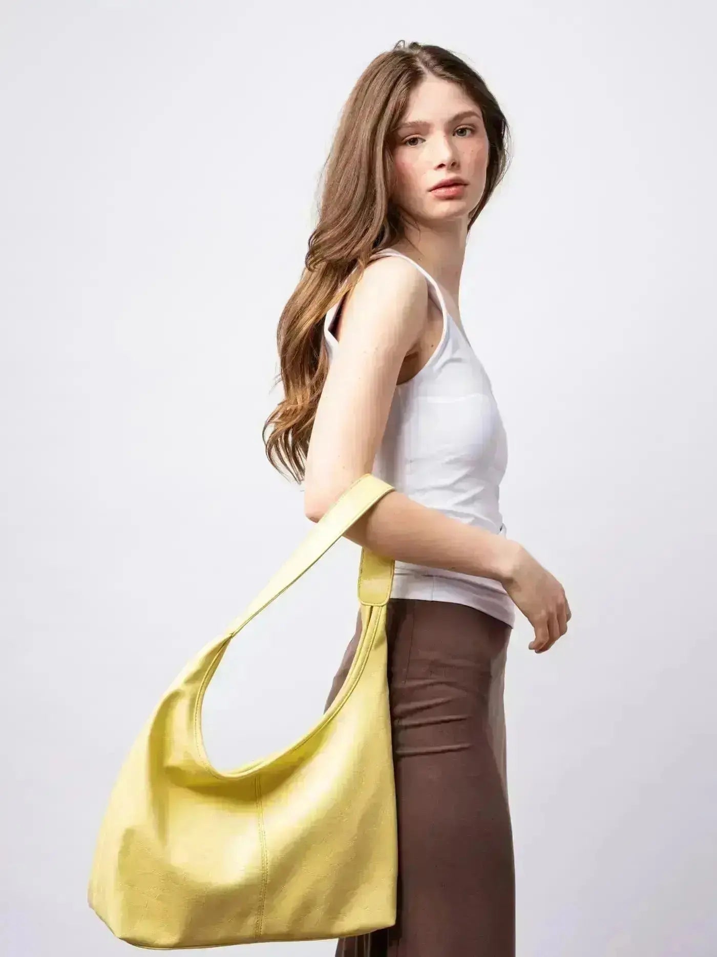 Camille | Sac cabas en cuir effet vieilli