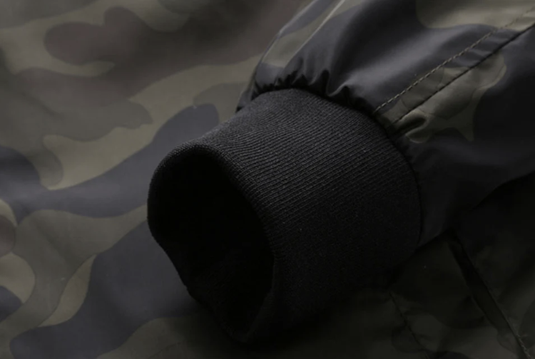 Theodore Windbreaker – lichtgewicht herenjas met Mandarijnkraag en winddichte afwerking