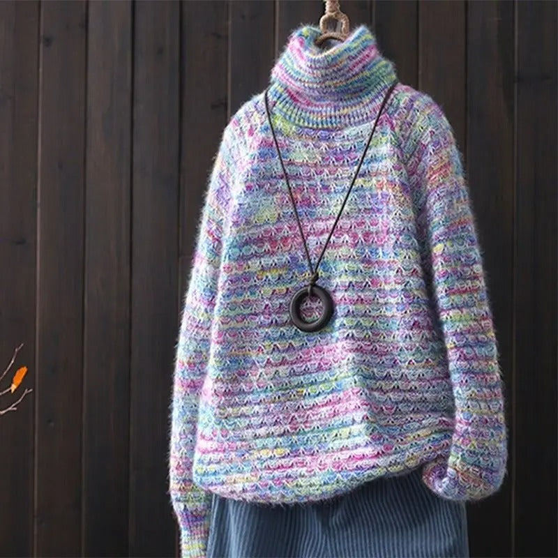 Tara Dames Winterjas – Elegante Lange Jas met Figuuraccent en Warme Voering