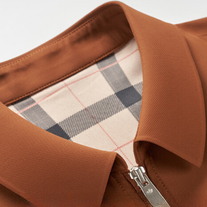 Zev™ Herenjas – Slank Gesneden Jas met Stijlvolle Details en Praktische Zakken