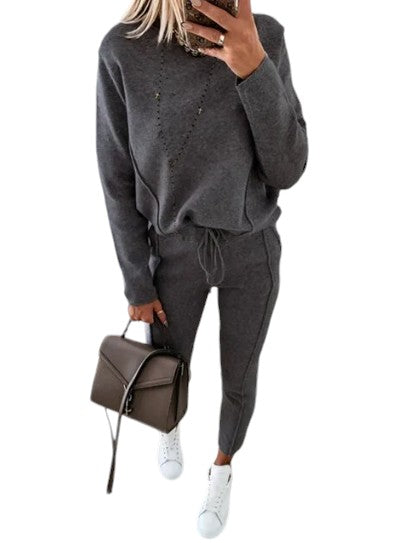 Averie Trainingsset – Comfortabele Dames Jogging Set van 100% Katoen