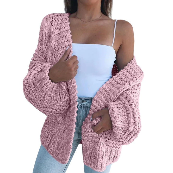 Wynne Chunky Knit Cardigan – Tijdloos Gebreid Damesvest met Vintage Look