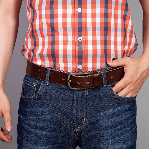 Corbin Leren Riem – Tijdloze Herenriem met Stevige Gesp