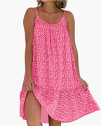 Rosalie | Robe Courte Fluide à Imprimé Délicat
