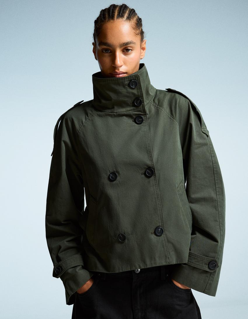 Alba – Trench léger avec ceinture et boutons