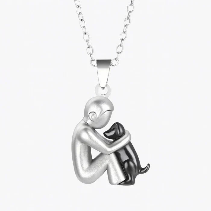 Amoria | Collier Cœur à Finition Dorée ou Noire
