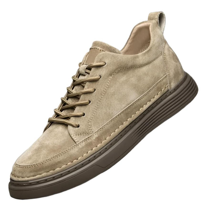 Modena Suède Veterschoenen – Tijdloos en Verfijnd