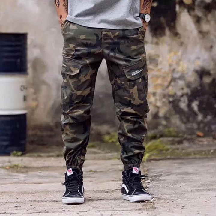 Aldous Camouflage Joggingbroek – Comfortabele Joggingbroek met Stedelijke Camo Stijl