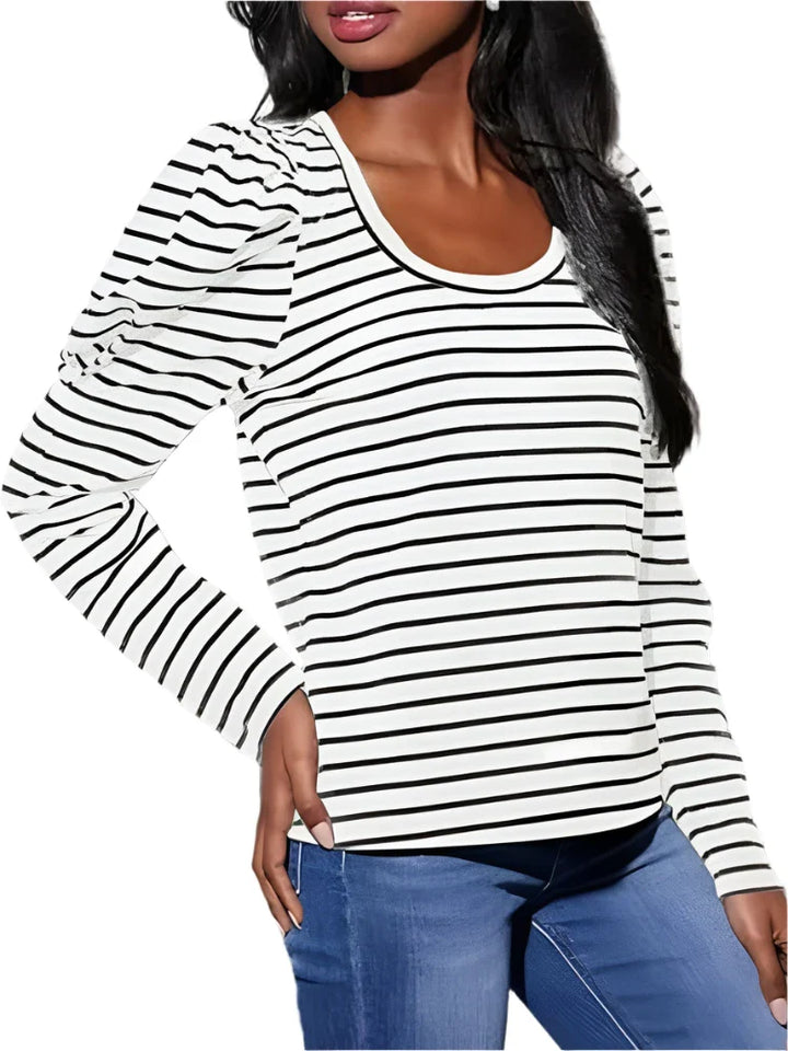 Angelien – Tijdloze Blouse met Comfort en Elegantie