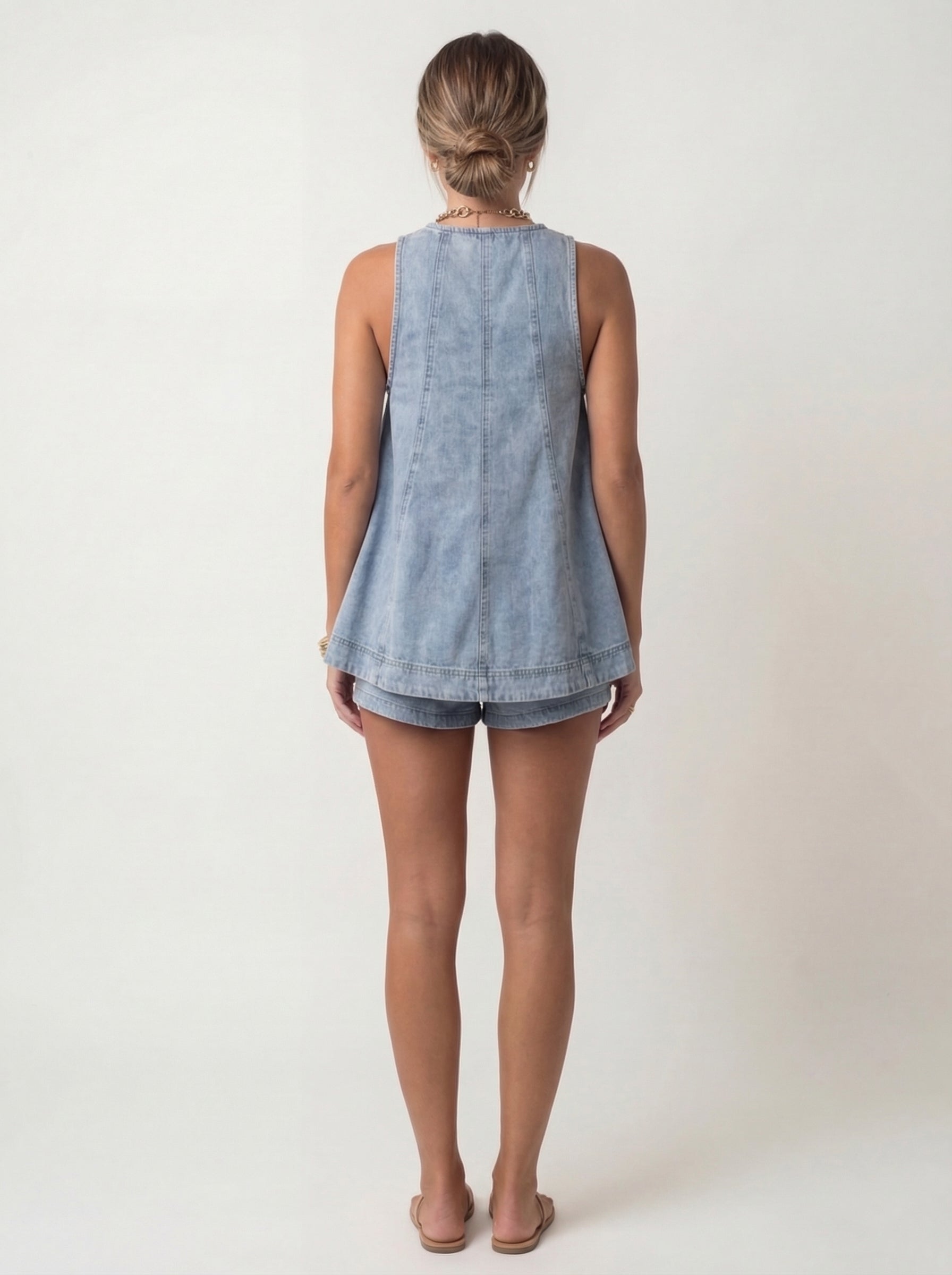 Lunéa | Ensemble Denim Léger