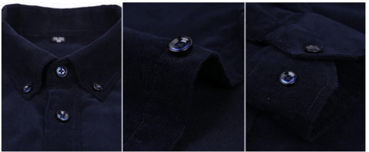 Basil Frontier Heren Corduroy Overhemd – Klassiek & Comfortabel