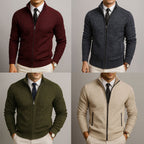 Julien | Cardigan Zippé en Laine Mérinos