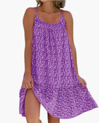 Rosalie | Robe Courte Fluide à Imprimé Délicat