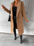 Marlène | Manteau Réversible Élégant