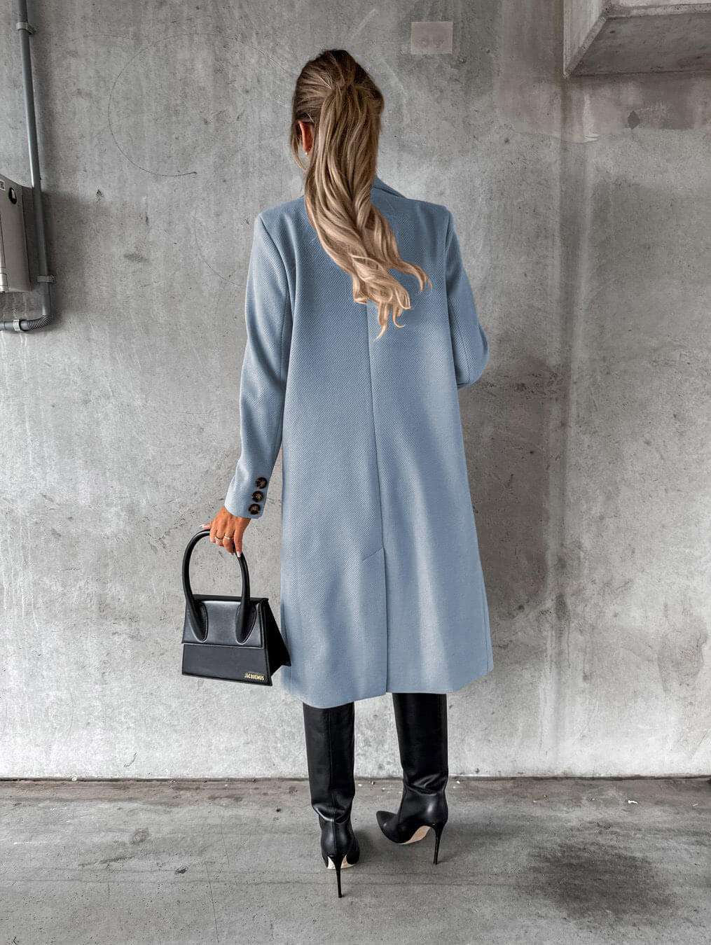 Marlène | Manteau Réversible Élégant