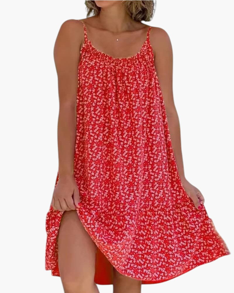 Rosalie | Robe Courte Fluide à Imprimé Délicat