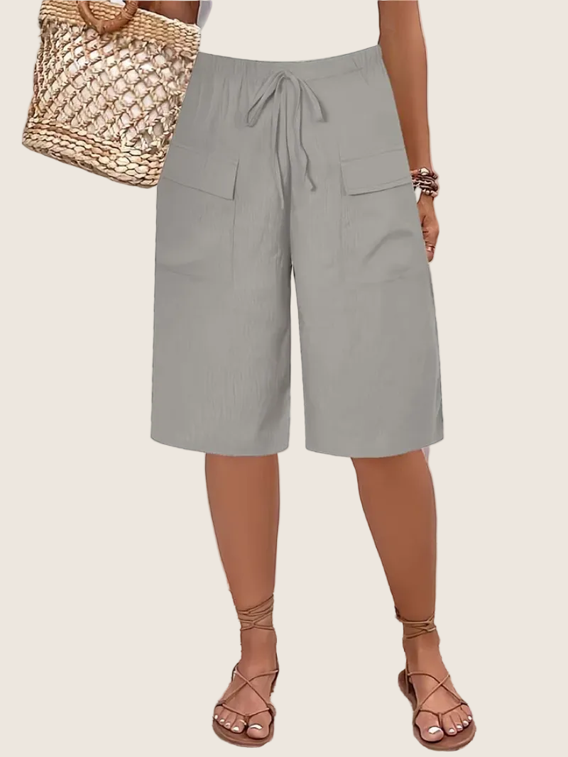 Lina | Short Confortable à Taille Élastique