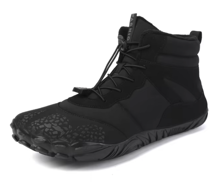 Durand Winter Barefoot Schoen – Antislip Minimalistische Winterschoen met Brede Teenbox