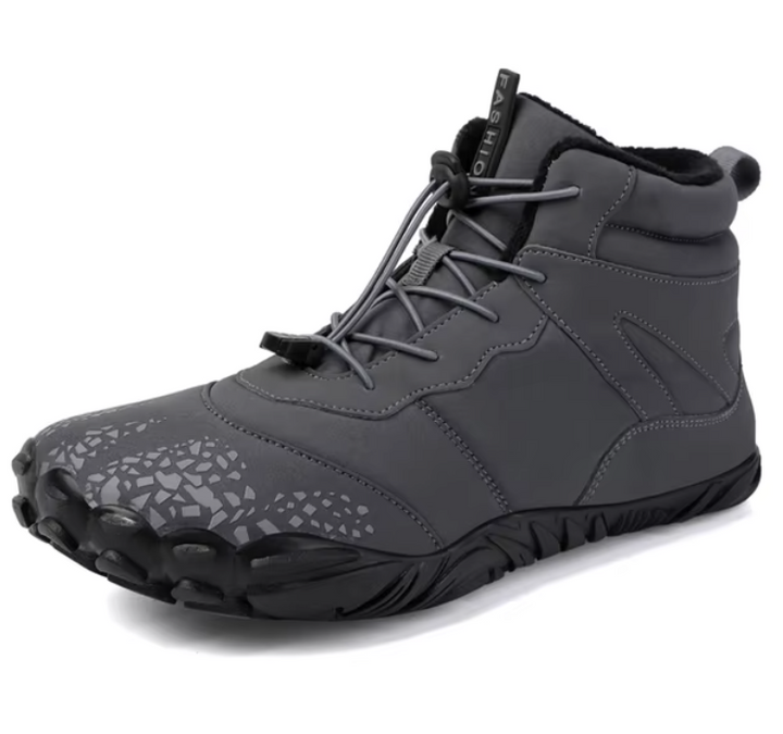 Durand Winter Barefoot Schoen – Antislip Minimalistische Winterschoen met Brede Teenbox