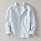 Carter | Chemise Henley Élégante.