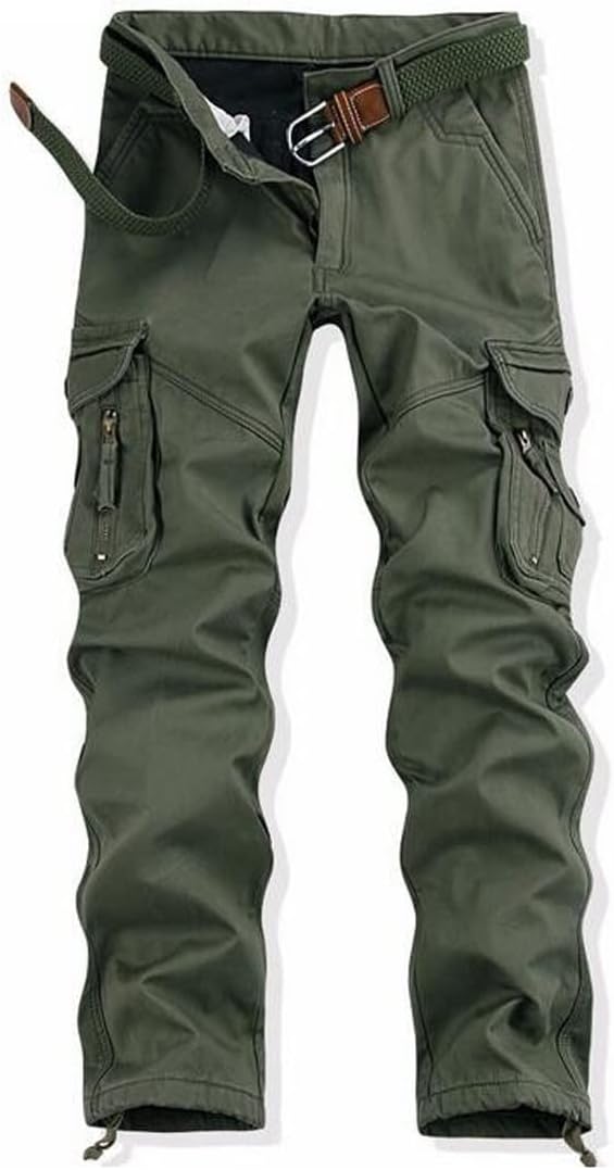 Emmerik heren fleecebroek – tactische outdoorbroek met zakken en warme voering