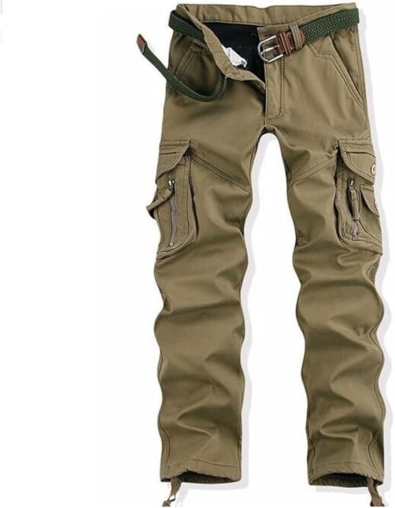 Emmerik heren fleecebroek – tactische outdoorbroek met zakken en warme voering