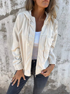 Arielle | Veste Décontractée à Capuche Zippée