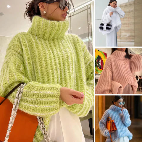 Elsie Patroontrui – Warme Damestrui met Subtiele Lijnmotieven en Hoog Draagcomfort