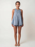 Lunéa | Ensemble Denim Léger