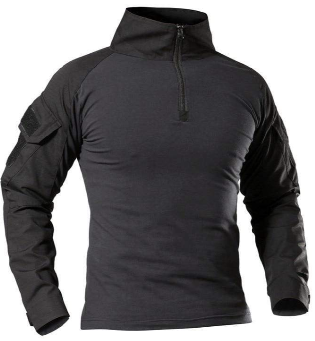 Gerald Tactische Herentrui – Ademend Halve Rits Shirt voor Outdoor en Sport