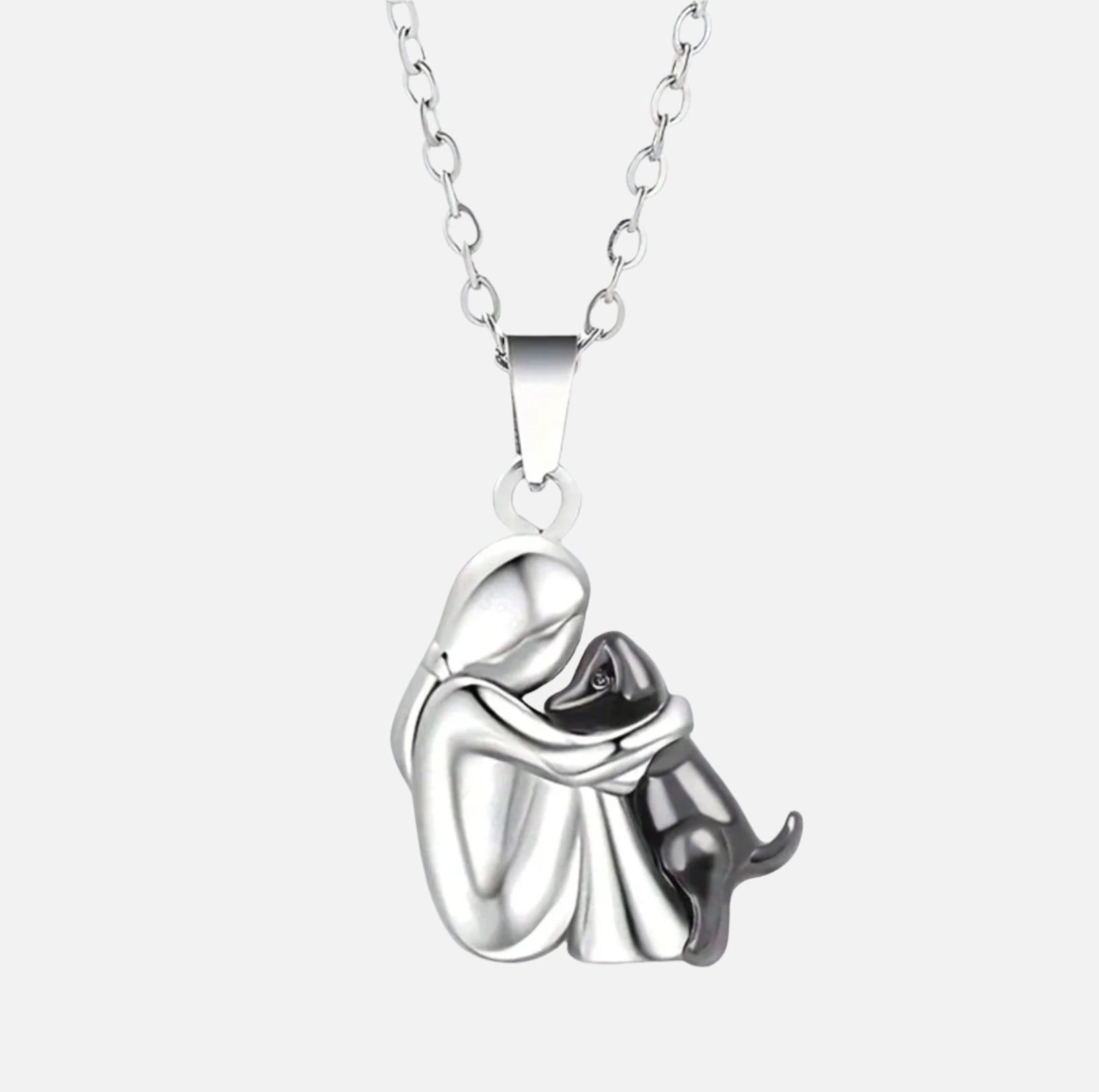 Amoria | Collier Cœur à Finition Dorée ou Noire