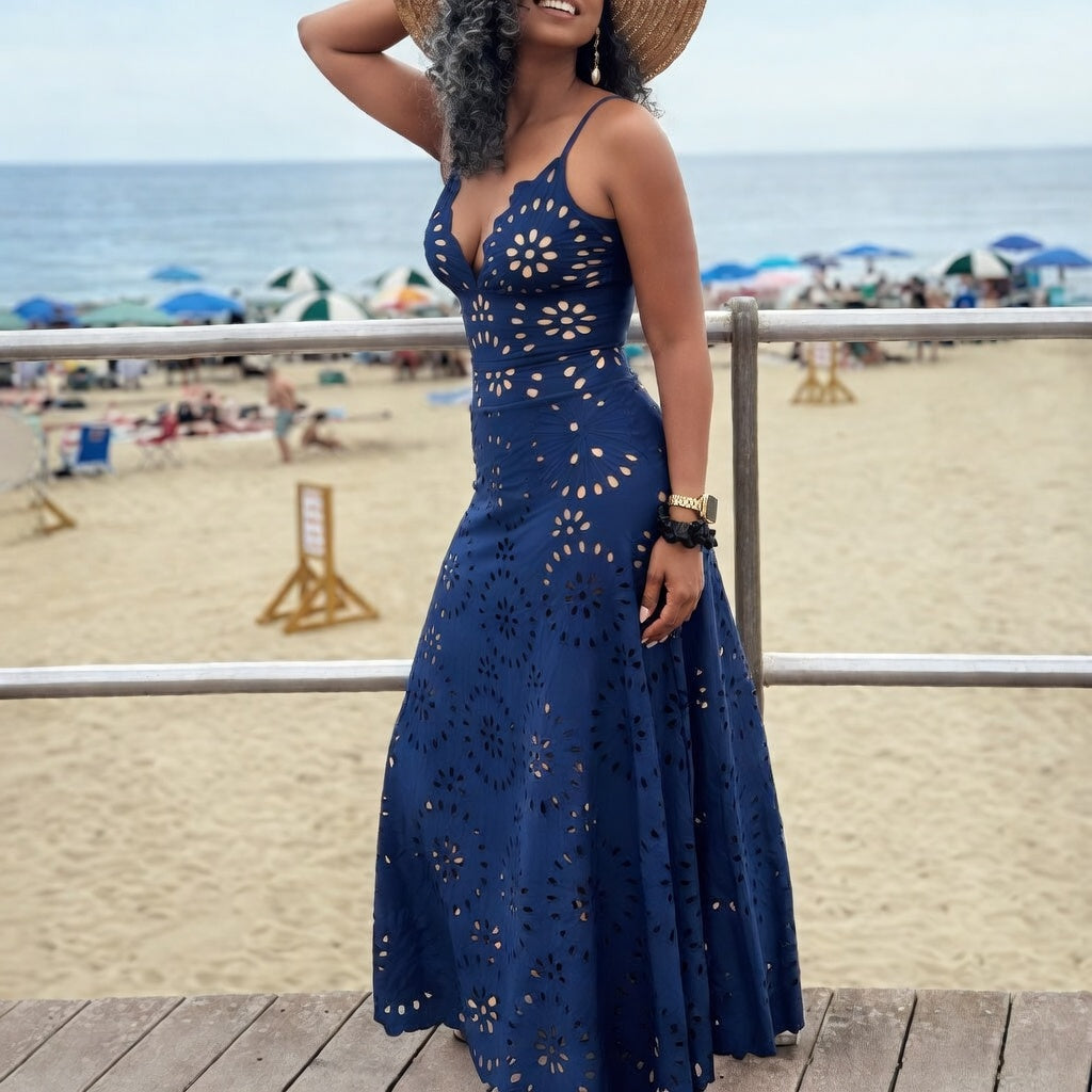 Néora | Ensemble de Plage Deux Pièces à Dentelle