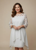 Elara | Robe midi élégante et confortable