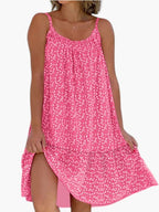 Rosalie | Robe Courte Fluide à Imprimé Délicat